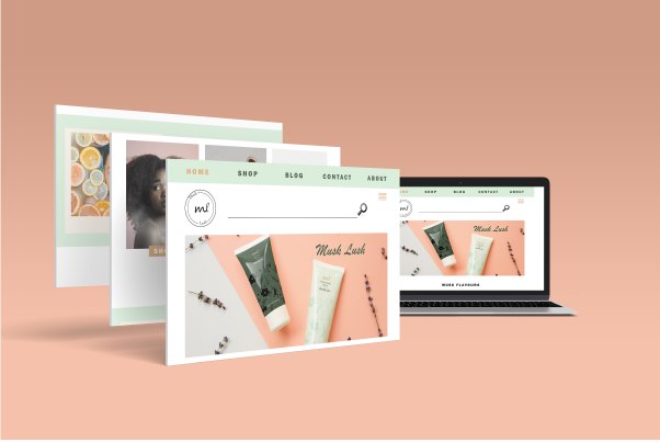 ML Beauty branding ML Beauty branding