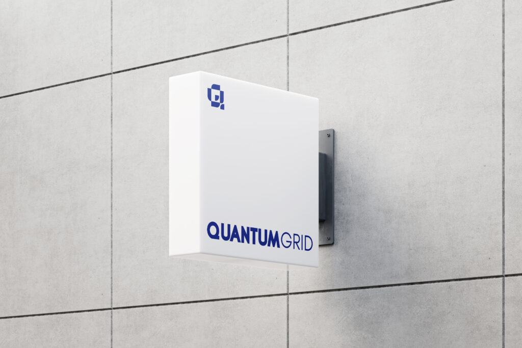 QuantumGrid Brand identity design QuantumGrid Brand identity design